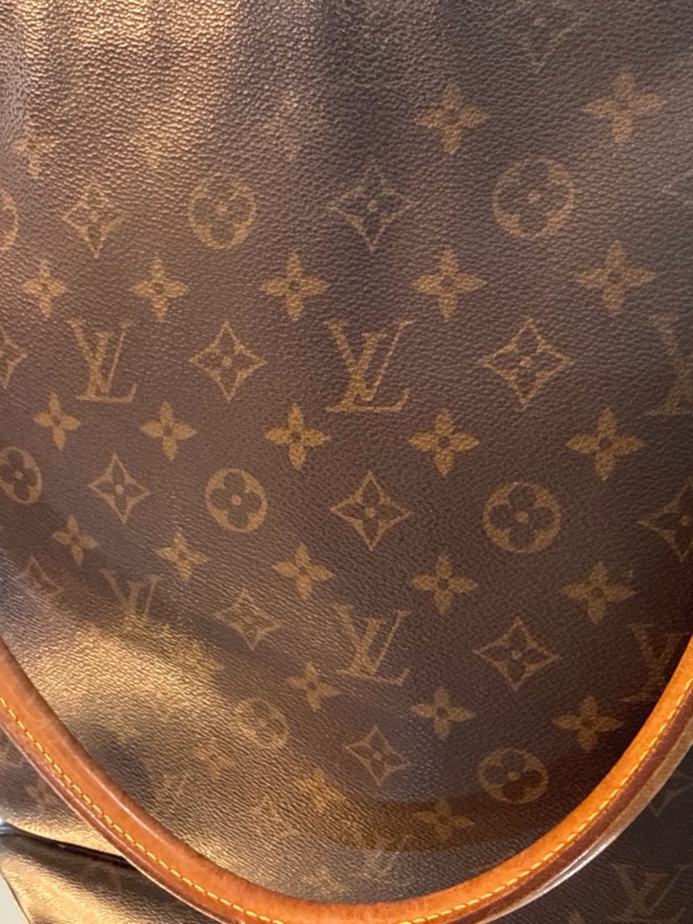 Louis Vuitton Monogram Canvas Hobo Bag in Brown and Tan - Picture 4 of 7